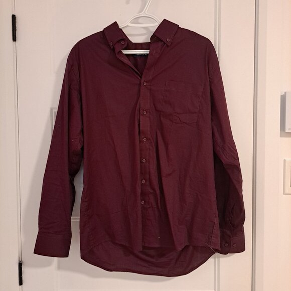 Nautica burgundy shirt - Picture 1 of 5